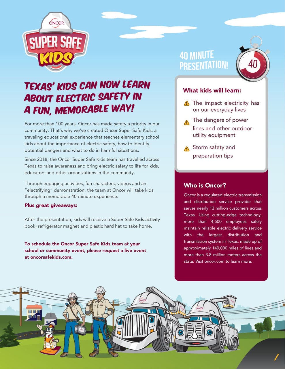 Super SAfe Kids Program Overview document image