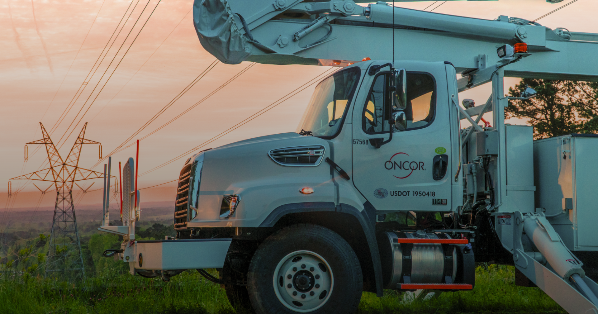 Oncor bucket truck