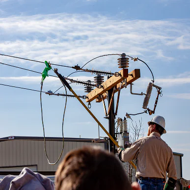 Live Line Safety Demonstration