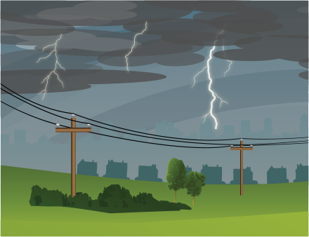 Oncor's Super Safe Kids program helps elementary school students understand the dangers of lightning during Texas storms.